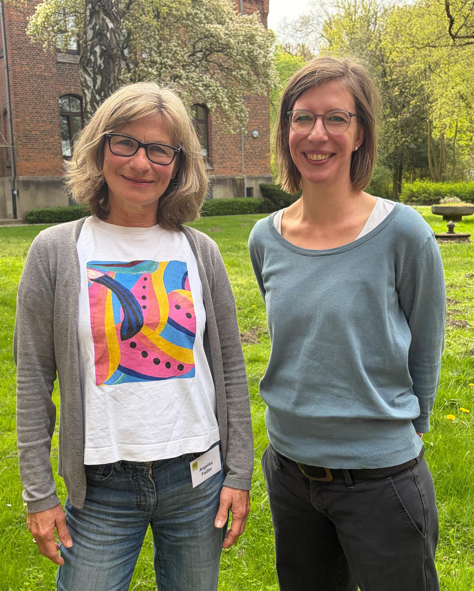 Dominika Lachowicz und Angelika Fiedler